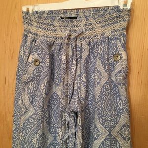 baby blue palazzo pants